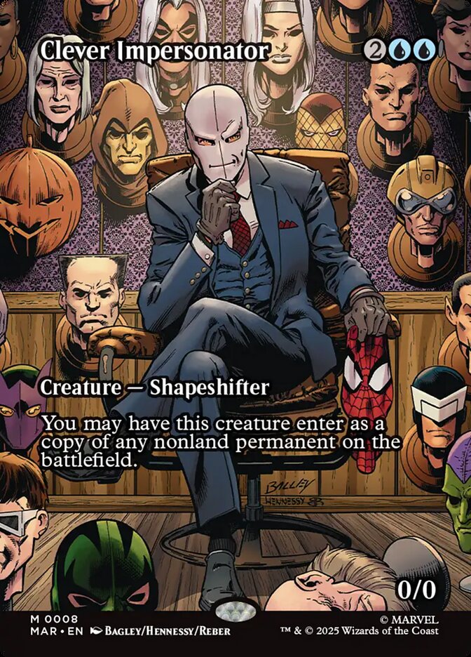 Clever Impersonator 8 (Marvel Universe Eternal-Legal)  - Borderless