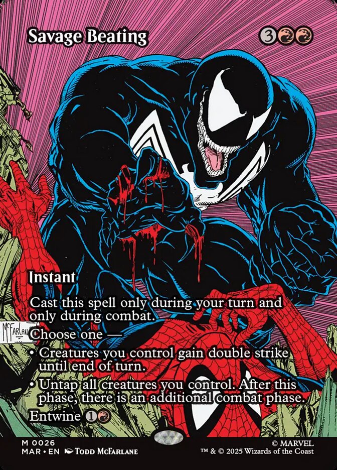 Savage Beating 26 (Marvel Universe Eternal-Legal)  - Borderless