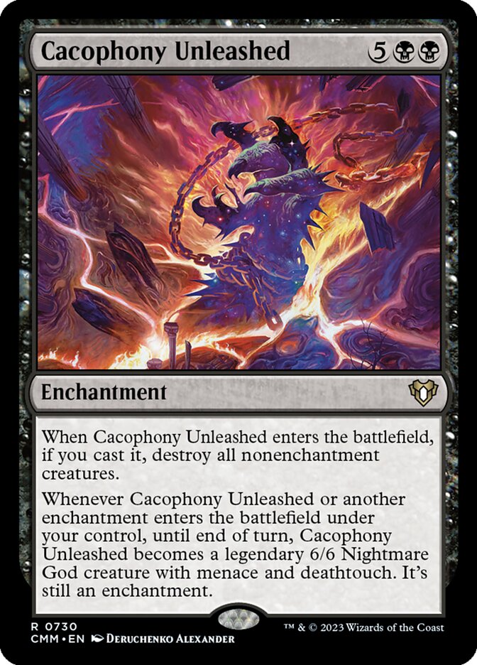 Cacophony Unleashed 730/451 (Commander Masters) 