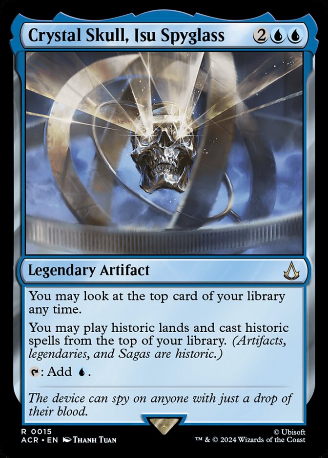 Crystal Skull, Isu Spyglass 15/110 (Universes Beyond: Assassin's Creed) 