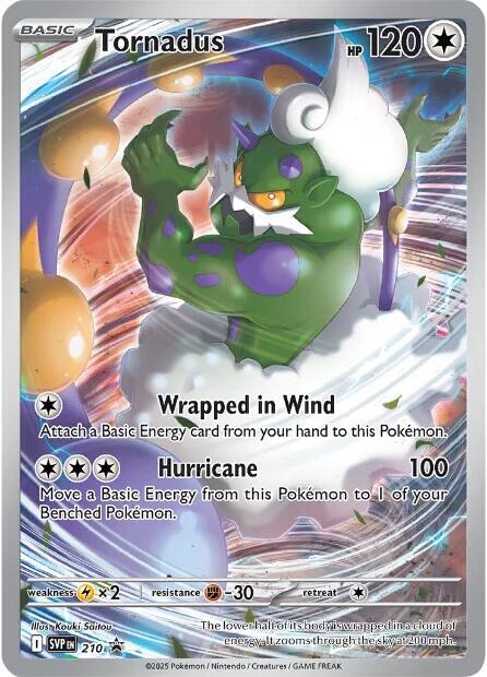 Tornadus 210 (SV: Scarlet & Violet Promo Cards)  - Holofoil