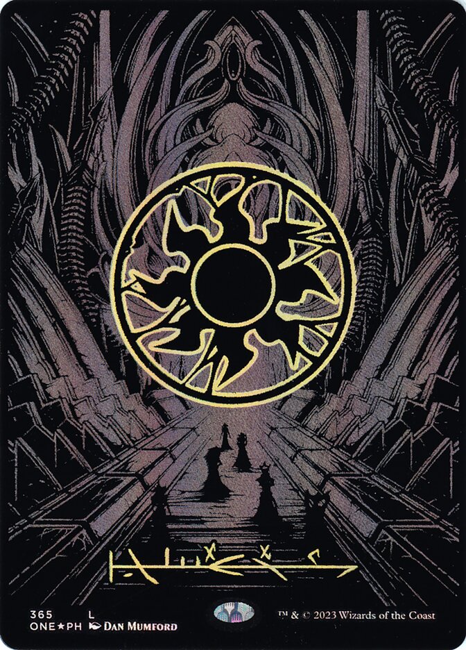 Plains 365 (Phyrexia: All Will Be One)  - Oil Slick Foil