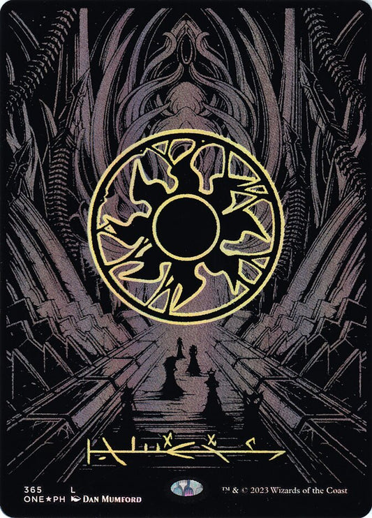 Plains 365 (Phyrexia: All Will Be One)  - Oil Slick Foil