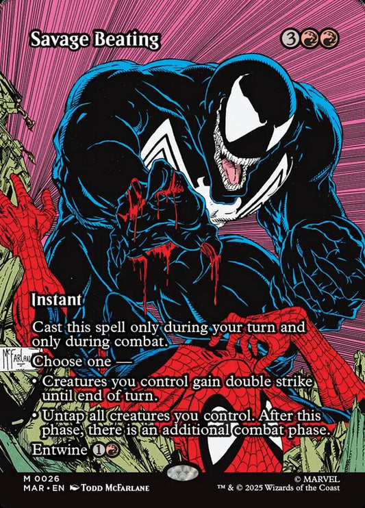 Savage Beating 26 (Marvel Universe Eternal-Legal)  - Borderless