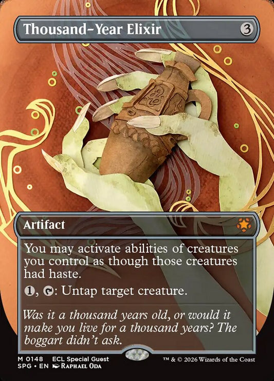 Thousand-Year Elixir 148 (Special Guests)  - Borderless Foil