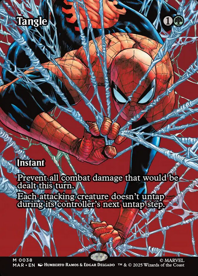 Tangle 38 (Marvel Universe Eternal-Legal)  - Borderless Foil