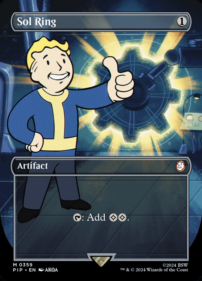 Sol Ring 359 (Universes Beyond: Fallout)  - Borderless