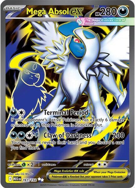 Mega Absol ex 161/132 (ME01: Mega Evolution)  - Holofoil