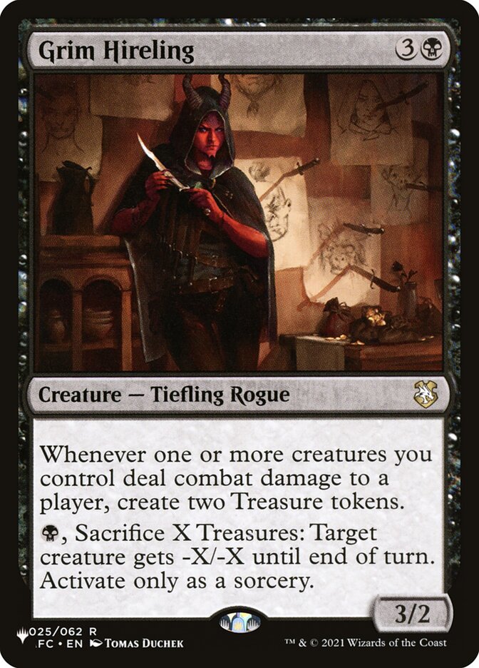 Grim Hireling 025/062 (The List Reprints) 