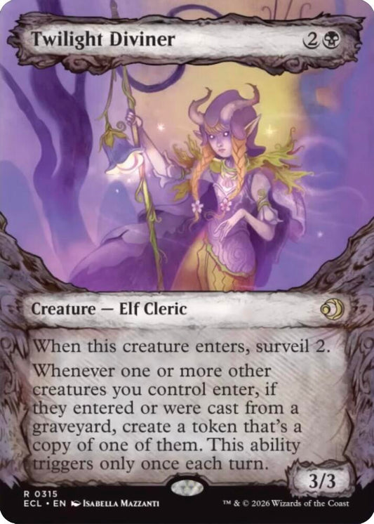 Twilight Diviner 315 (Lorwyn Eclipsed)  - Showcase