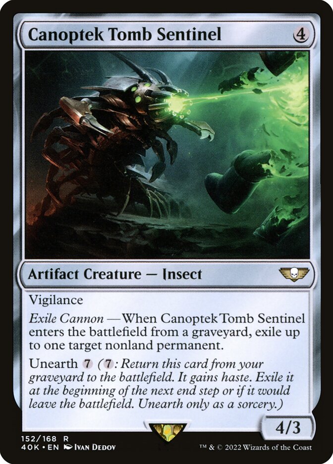 Canoptek Tomb Sentinel 152 (Universes Beyond: Warhammer 40,000) 