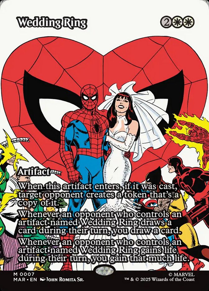 Wedding Ring 7 (Marvel Universe Eternal-Legal)  - Borderless