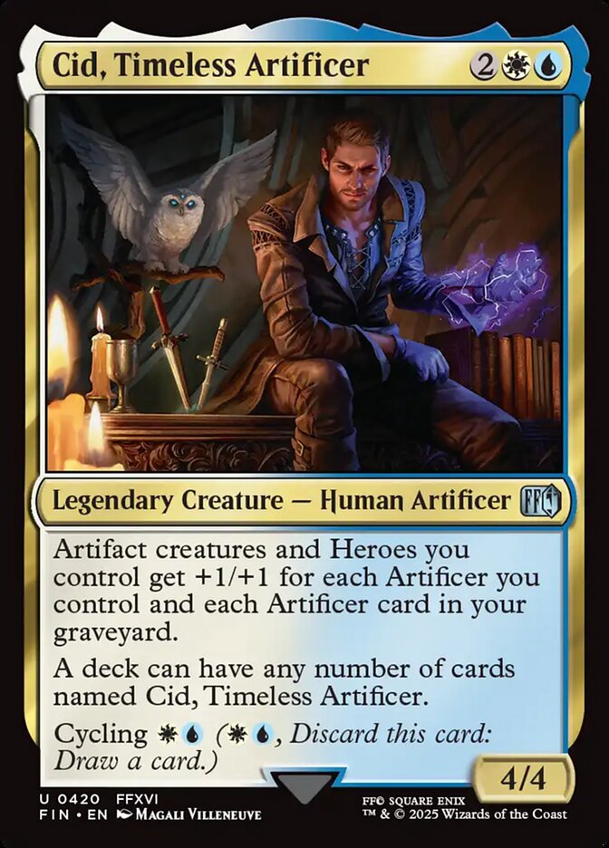 Cid, Timeless Artificer 420/309 (FINAL FANTASY) 