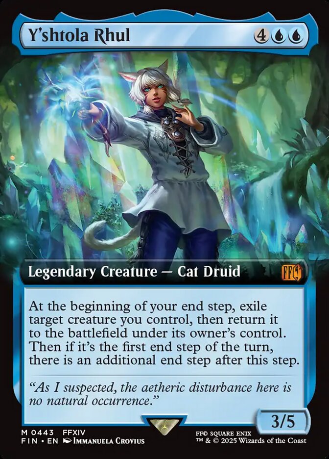 Y'shtola Rhul 443 (FINAL FANTASY)  - Extended Art Foil