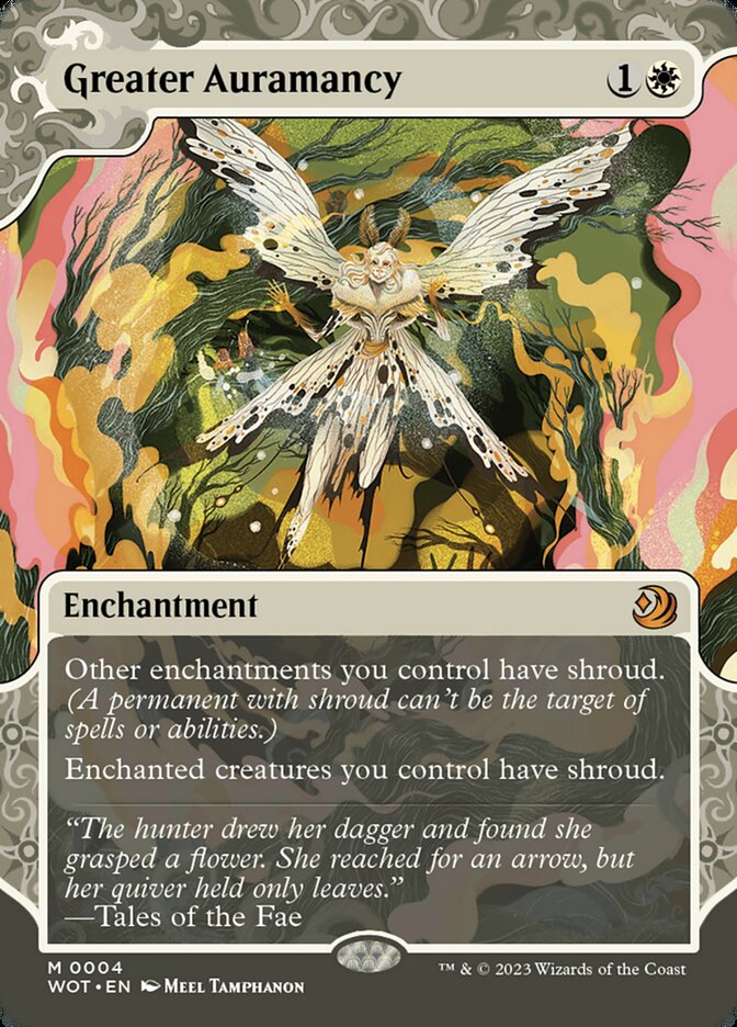 Greater Auramancy 4/63 (Wilds of Eldraine: Enchanting Tales)  - Showcase