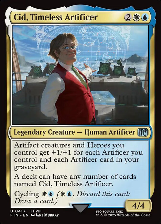 Cid, Timeless Artificer 413/309 (FINAL FANTASY) 