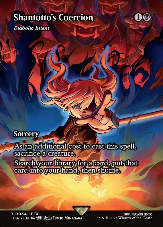 Shantotto's Coercion - Diabolic Intent 34/64 (FINAL FANTASY: Through the Ages)  - Showcase