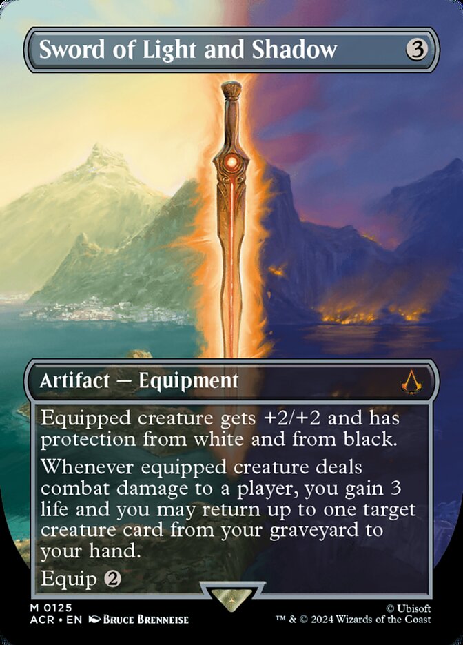 Sword of Light and Shadow 125/110 (Universes Beyond: Assassin's Creed)  - Borderless