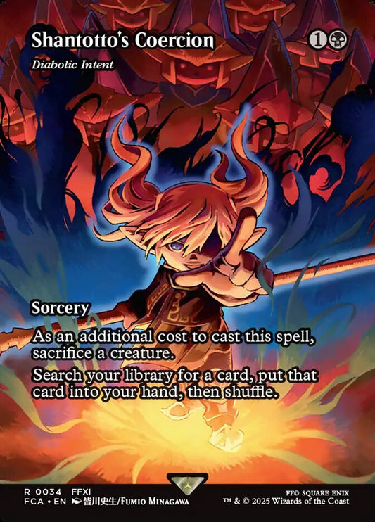 Shantotto's Coercion - Diabolic Intent 34/64 (FINAL FANTASY: Through the Ages)  - Showcase
