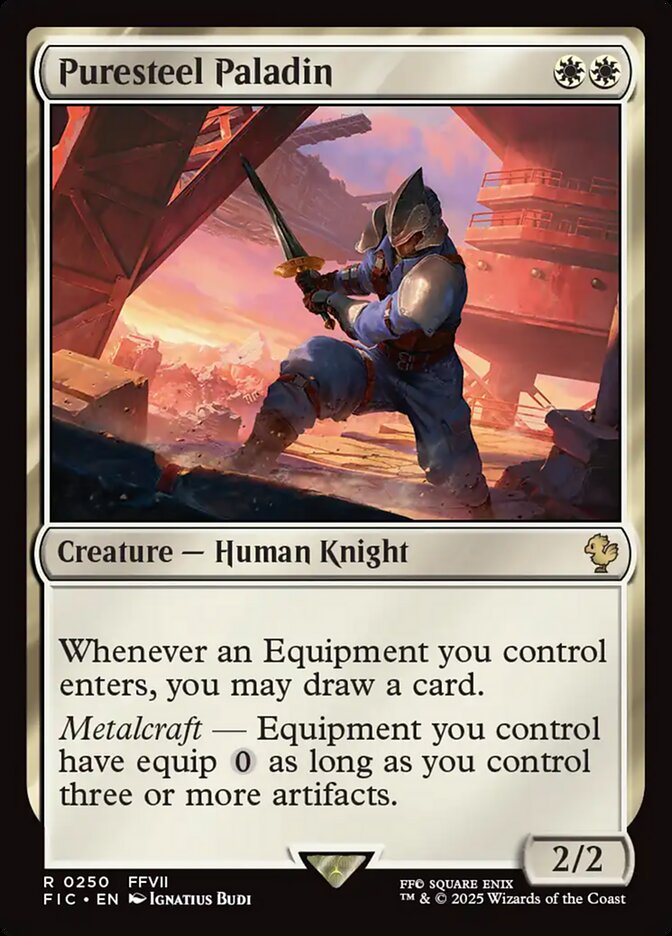 Puresteel Paladin 250 (Commander: FINAL FANTASY) 
