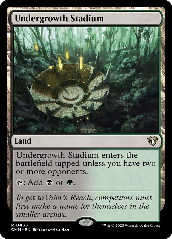 Undergrowth Stadium 435/451 (Commander Masters) 