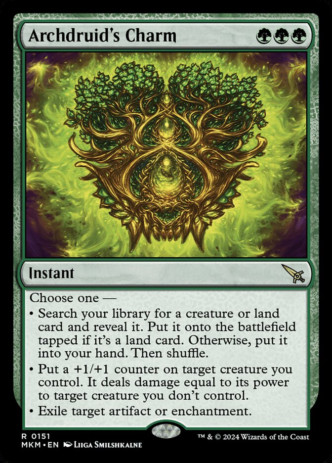 Archdruids Charm 151 (Murders at Karlov Manor)  - Foil