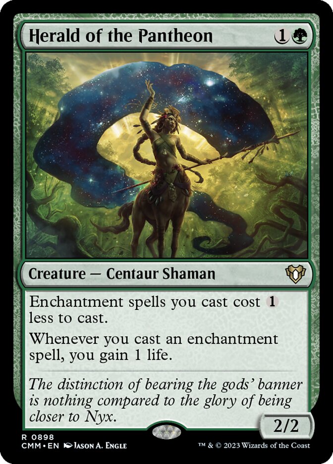 Herald of the Pantheon 898/451 (Commander Masters) 