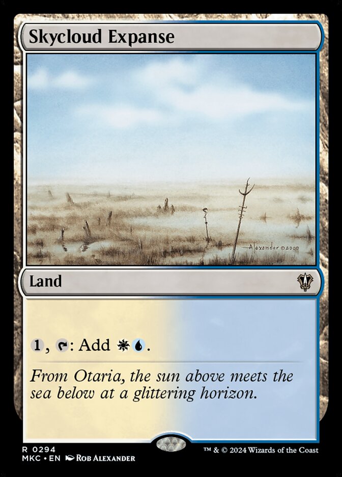 Skycloud Expanse 294/311 (Commander: Murders at Karlov Manor) 