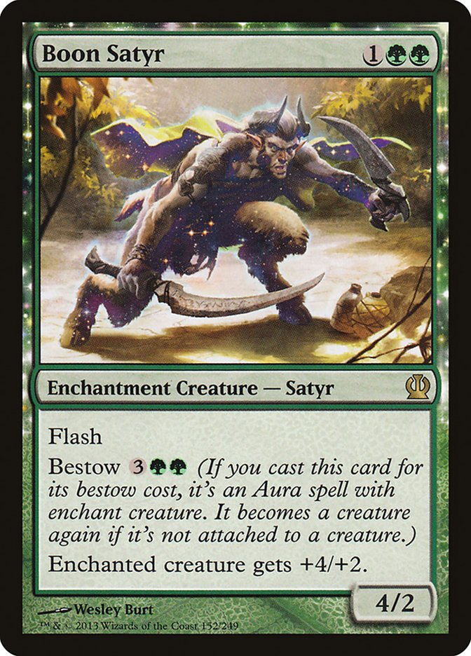 Boon Satyr 152 (Theros)  - Foil