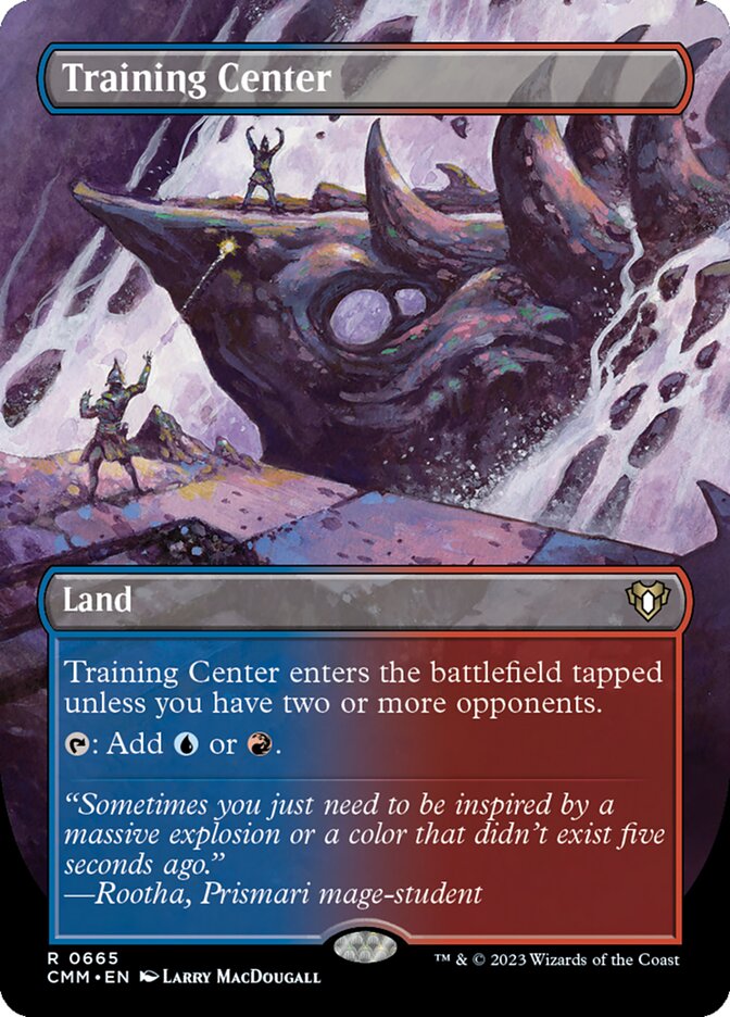 Training Center 665/451 (Commander Masters)  - Borderless