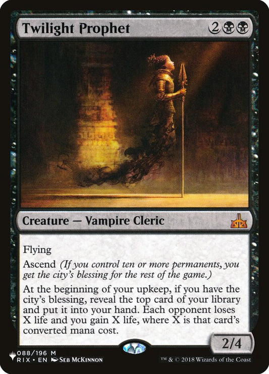 Twilight Prophet RIX-88/5075 (The List Reprints) 