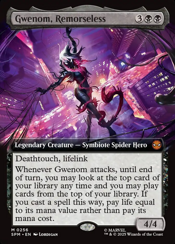 Gwenom Remorseless Extended Art 256 (Marvel's Spider-Man)  - Extended Art