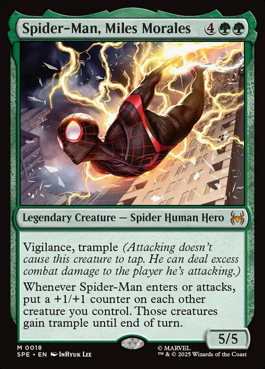 Spider-Man, Miles Morales 18 (Marvel's Spider-Man: Eternal-Legal)  - Foil