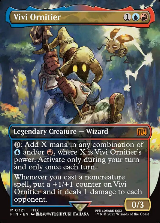 Vivi Ornitier  321/309 (FINAL FANTASY)  - Borderless Foil