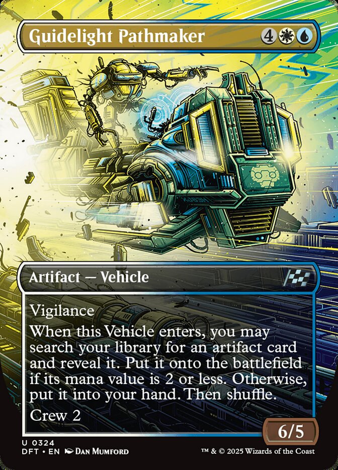 Guidelight Pathmaker 324 (Aetherdrift)  - Borderless Foil