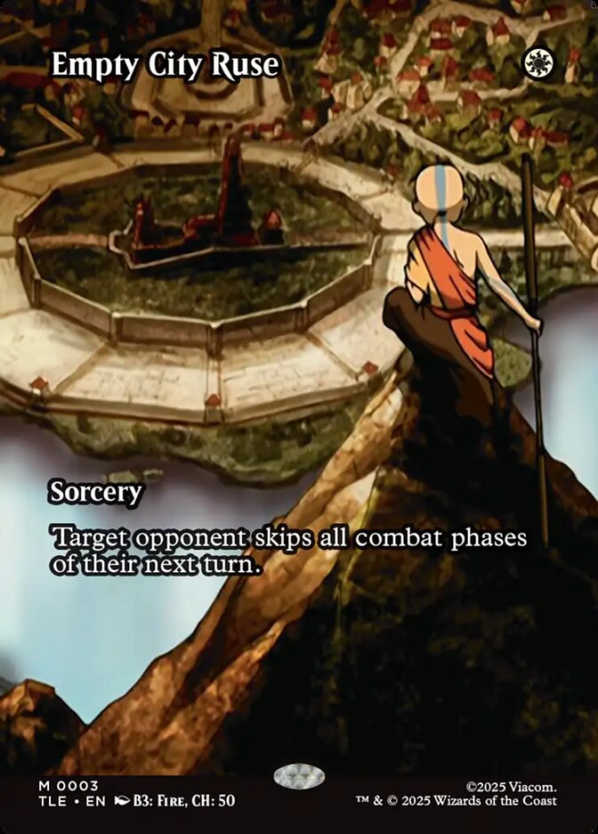 Empty City Ruse 3/317 (Avatar: The Last Airbender: Eternal-Legal)  - Borderless