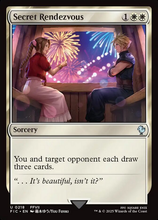 Secret Rendezvous 218 (Commander: FINAL FANTASY)  - Foil