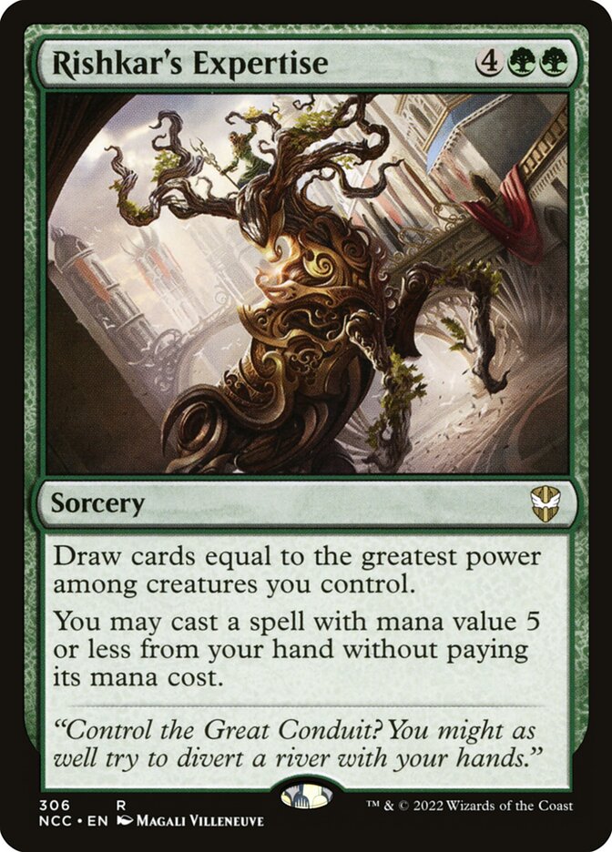 Rishkar's Expertise 306 (Commander: Streets of New Capenna) 