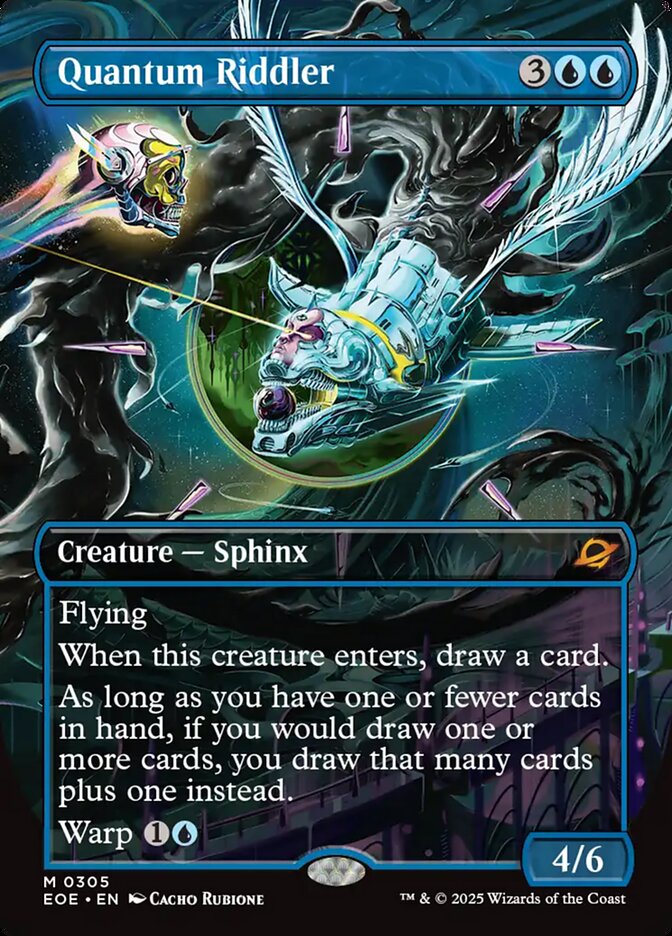 Quantum Riddler 305 (Edge of Eternities)  - Borderless