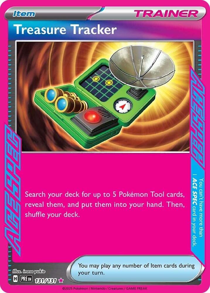 Treasure Tracker 131/131 (SV: Prismatic Evolutions)  - Holofoil