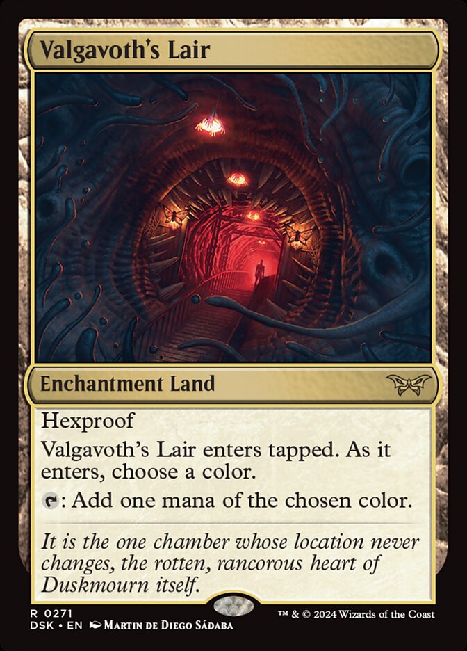 Valgavoth's Lair 271 (Duskmourn: House of Horror)  - Foil