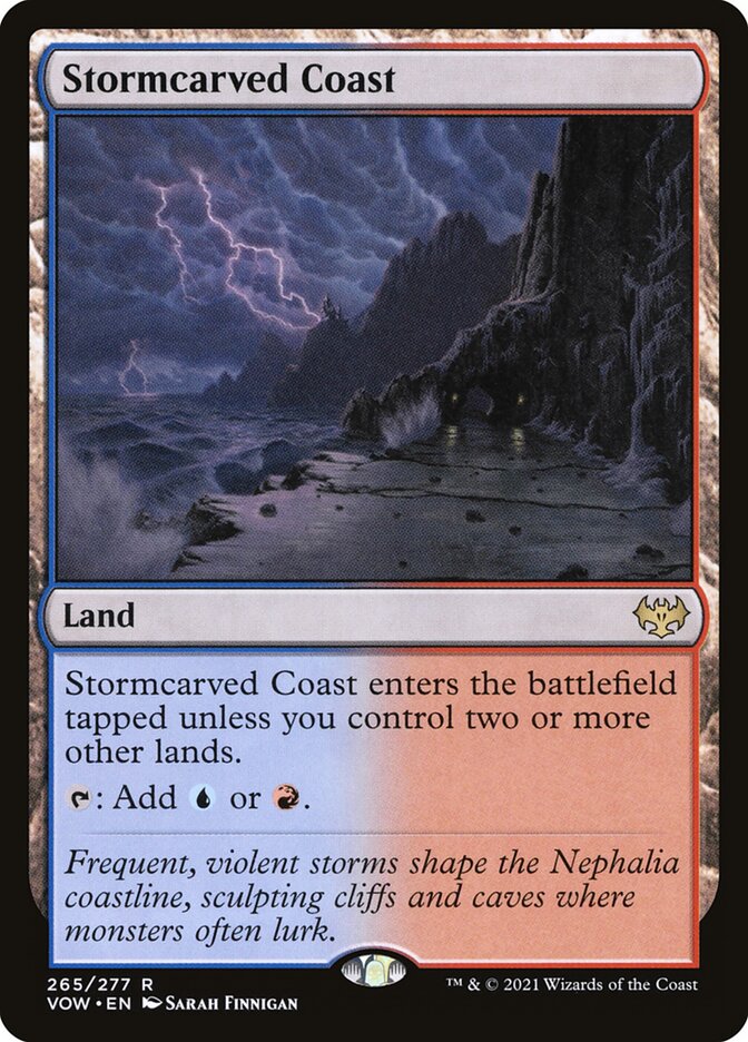 Stormcarved Coast 265 (Innistrad: Crimson Vow) 