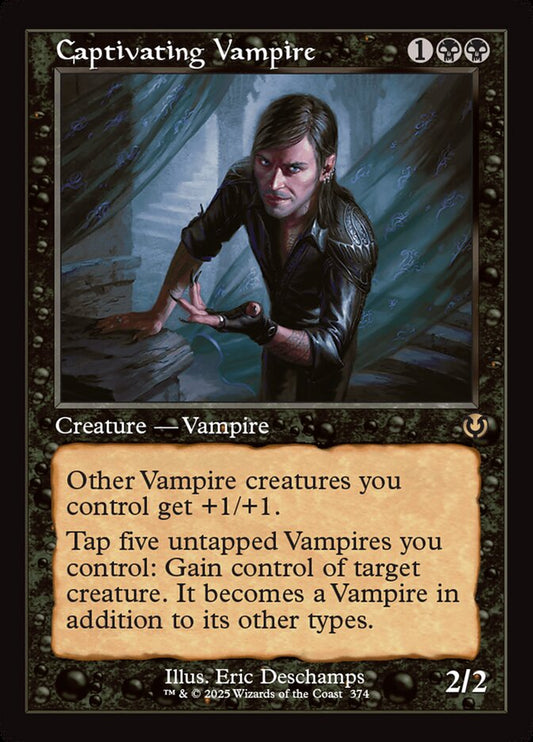 Captivating Vampire 374/287 (Innistrad Remastered)  - Retro Foil