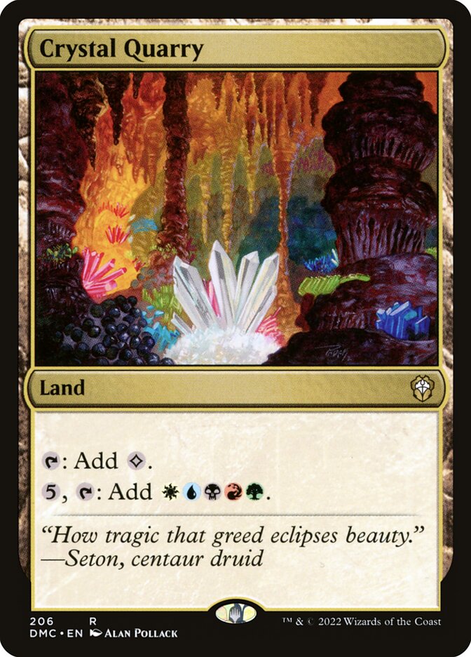 Crystal Quarry 206 (Commander: Dominaria United) 