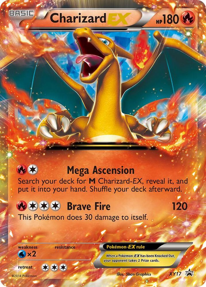Charizard EX XY17 (XY Promos)  - Holofoil