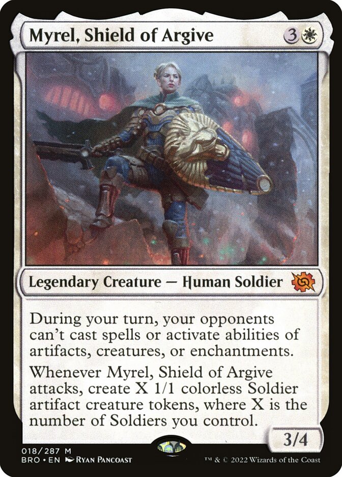 Myrel, Shield of Argive 18 (The Brothers' War) 