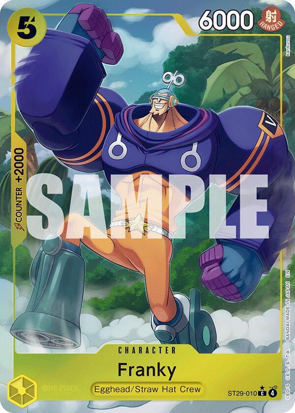 Franky ST29-010 (Starter Deck 29: Egghead)  - Full Art Foil