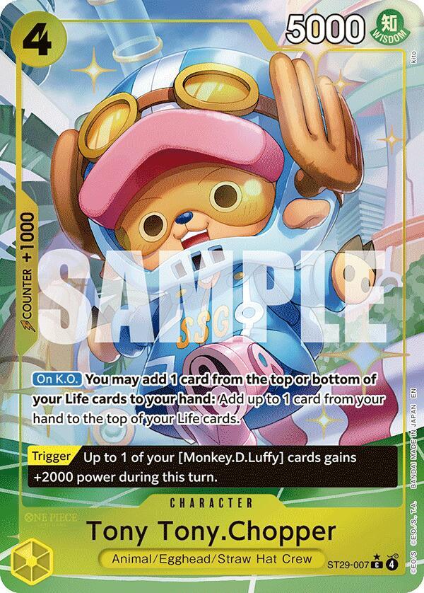 Tony Tony.Chopper ST29-007 (Starter Deck 29: Egghead)  - Full Art Foil