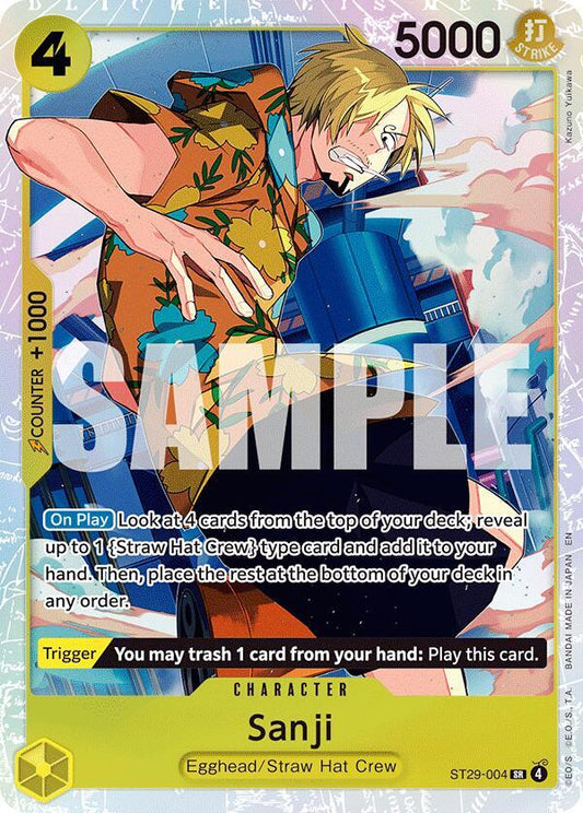 Sanji ST29-004 (Starter Deck 29: Egghead)  - Foil