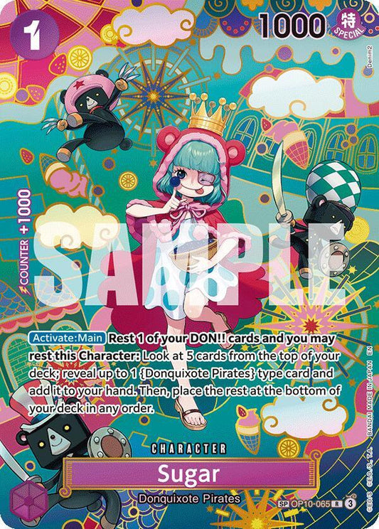 Sugar OP10-065 (The Azure Sea's Seven)  - Special Foil